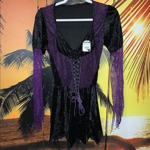 Shirley of Hollywood Witch Lingerie Dress Size S/M